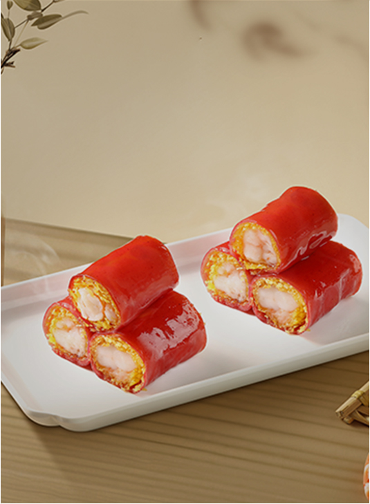 脆脆鲜虾
红米肠