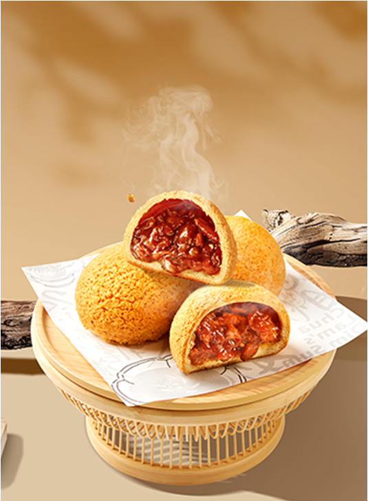 酥皮山楂
叉烧包