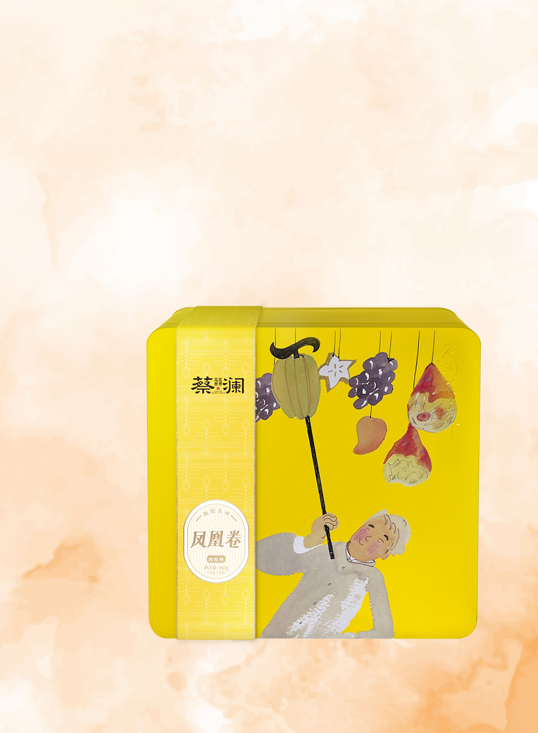 抱抱凤凰卷
礼盒（椰丝味）