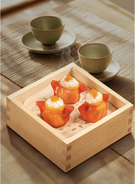 赛螃蟹
凤眼虾饺